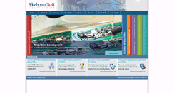 Desktop Screenshot of akebonosoft.com
